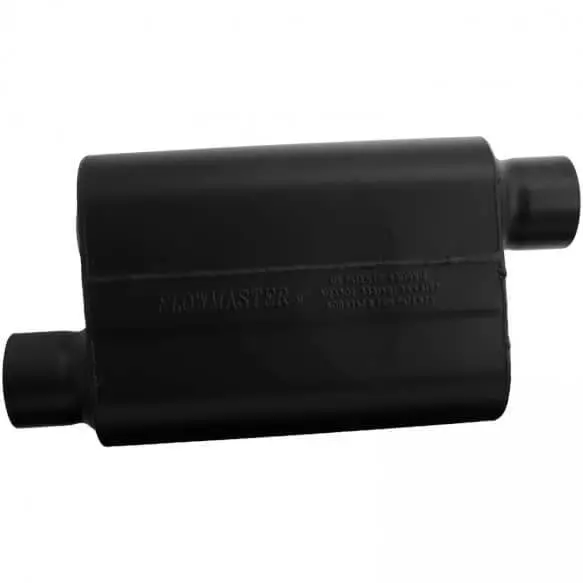 Flowmaster Super 44 Series 3" Offset Inlet/Outlet Universal Chambered Muffler 2