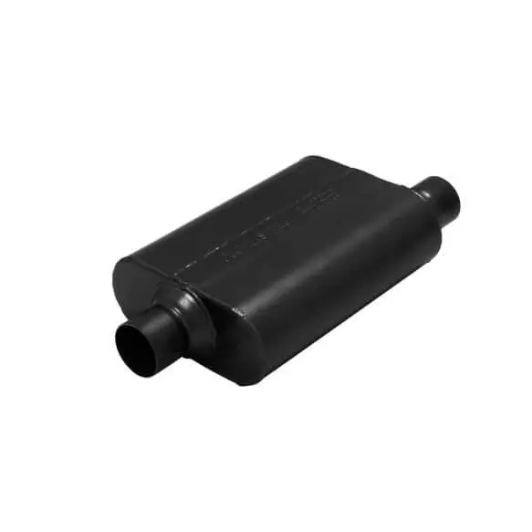 Flowmaster Super 44 Series Stainless 2.5" In 2.5" Offset Out Universal Muffler 1