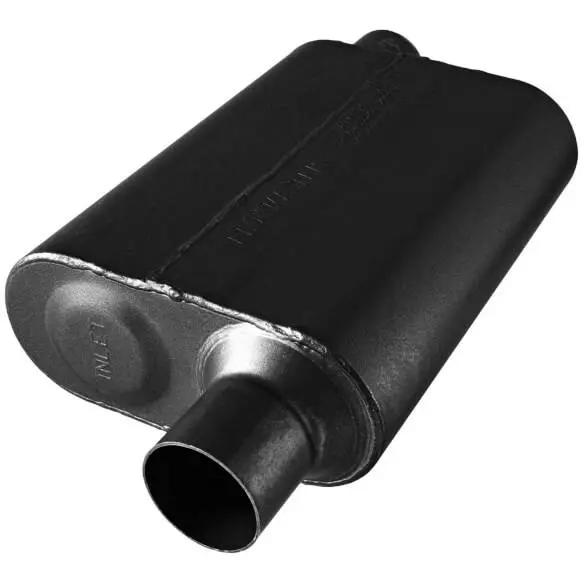 Flowmaster Super 44 Series Stainless 2.5" Offset Inlet/Outlet Universal Muffler 1