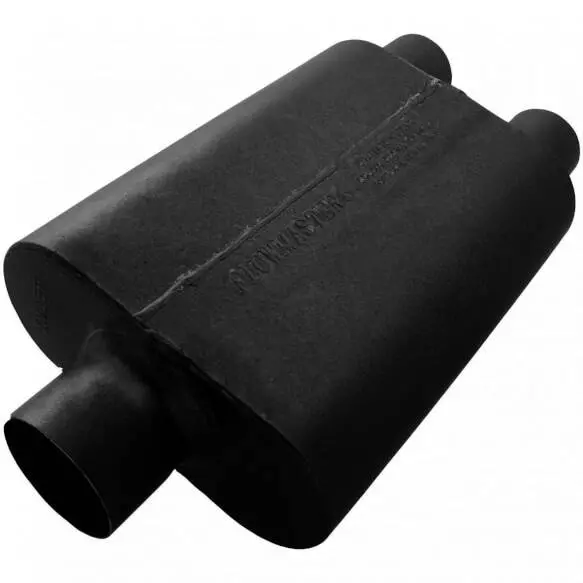 Flowmaster Super 44 Series Stainless 3" Inlet 2.5" Dual Outlet Universal Muffler 1