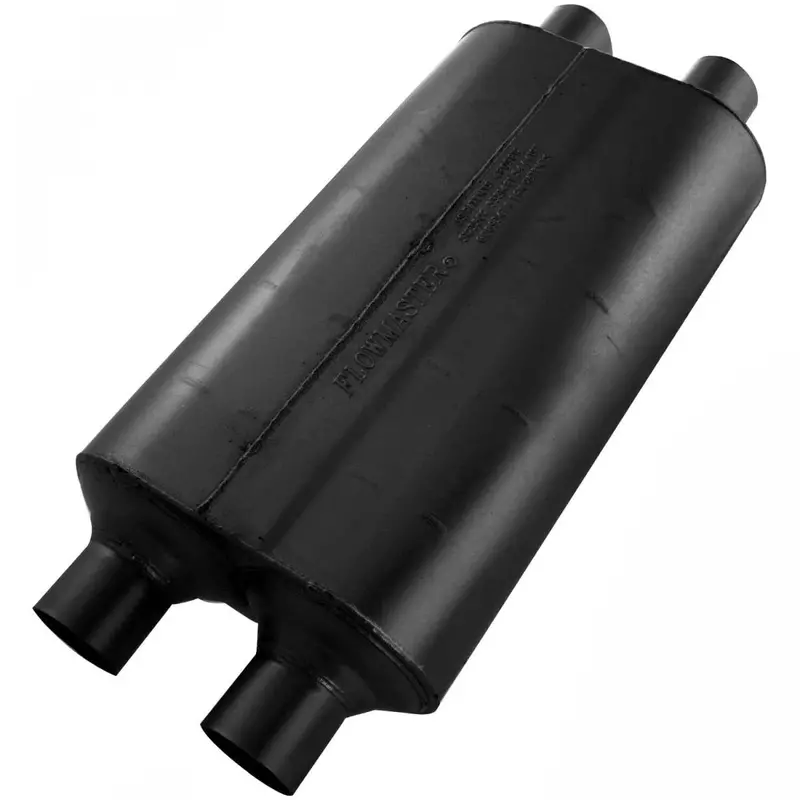 Flowmaster Super 50 Series 2.25" Dual Inlet/Outlet Universal Chambered Muffler 1