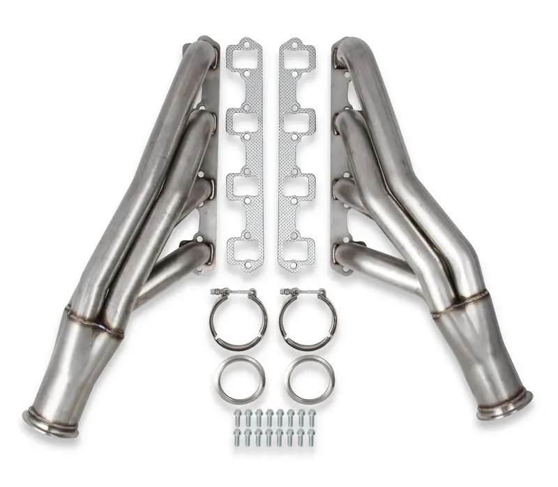 Flowtech Natural 304 Stainless Steel Turbo Headers For Ford Small Block Engines 1