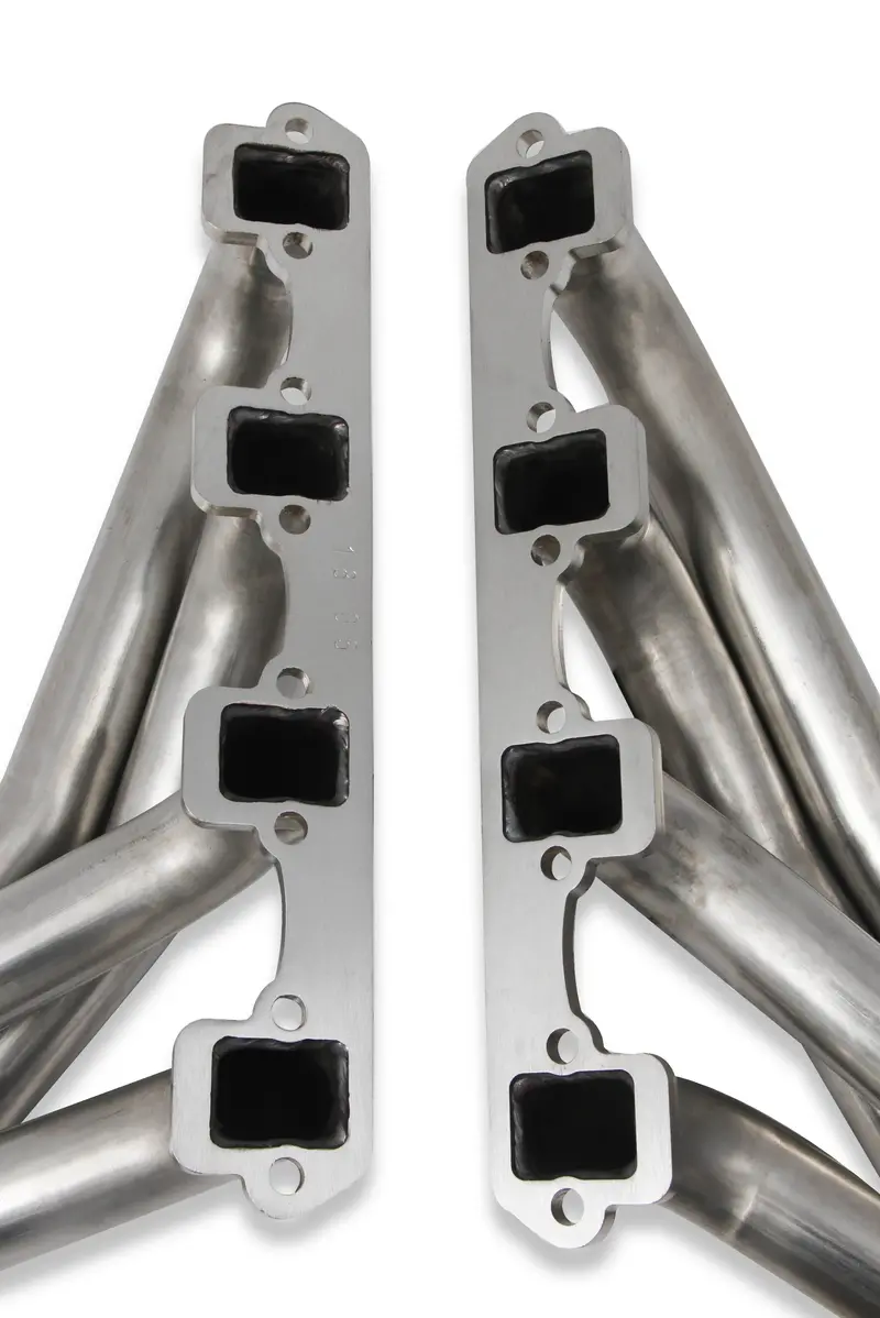 Flowtech Natural 304 Stainless Steel Turbo Headers For Ford Small Block Engines 2