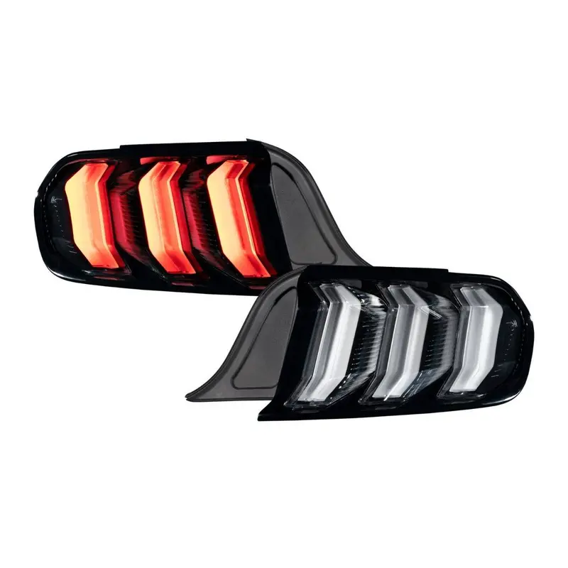 Form Lighting Led Smoked Sequential Tail Lights For 2015-2022 Ford Mustang 1