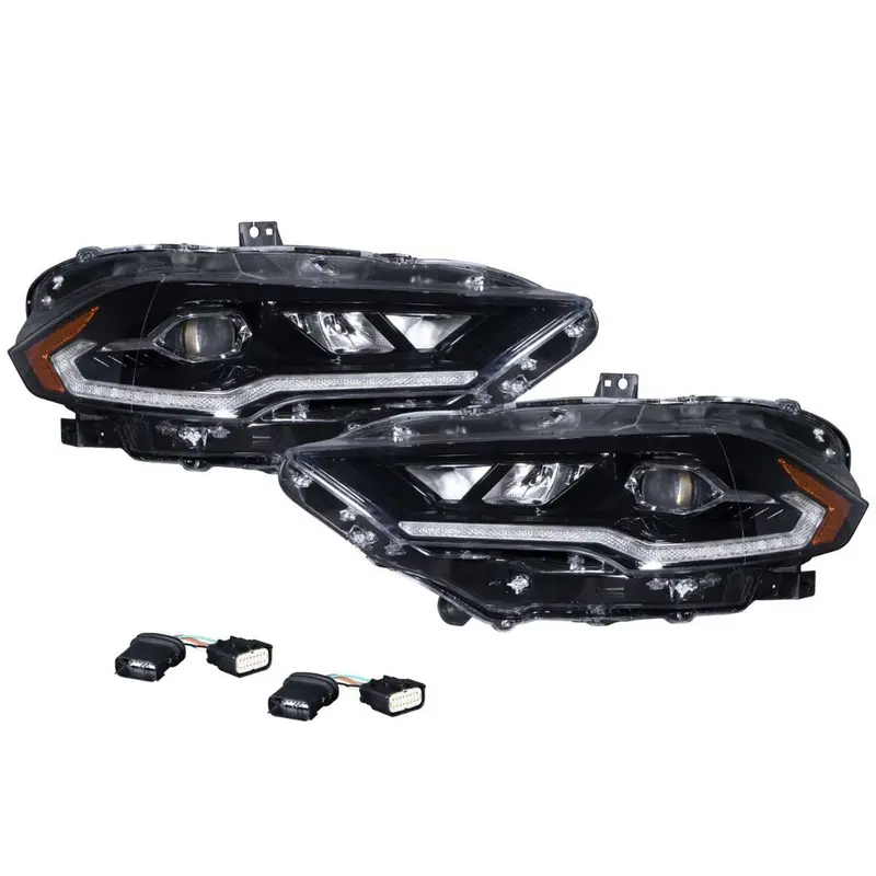 Form Lighting Sequential Led Projector Headlights For 2018-2022 Ford Mustang 2