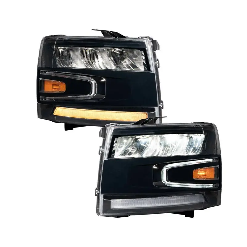 Form Lighting Sequential Led Reflector Headlights For 07-13 Chevrolet Silverado 1