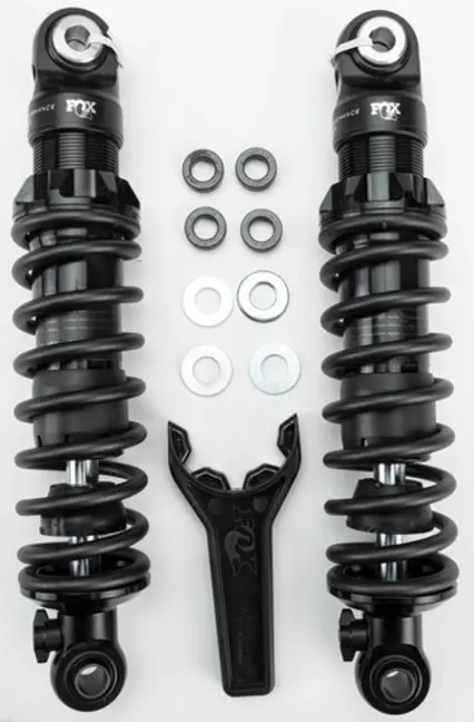 Fox 13" Ifp-Qsr Standard Rear Shocks For 14-24 Harley Davidson Road King/Electra 1