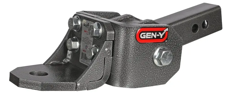 Gen-Y Glyder Torsion-Flex 2In Shank 2In Drop 7K Hitch W/Ball Platform/1In Diameter Mounting Hole 1