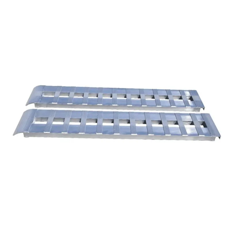 Gen-Y Heavy-Duty 8Ft Aluminum Loading Ramps 15In X 96In 5K Capacity Per Ramp - Pair 1