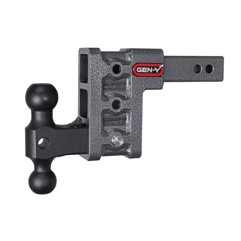 Gen-Y Mega Duty 5In Drop Hitch 16K Dual-Ball Mount 2K Tw For 2In Receiver 1