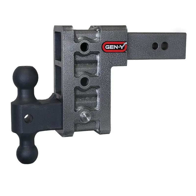 Gen-Y Mega Duty 6In Drop Hitch 32K Dual-Ball Mount For 2.5In Receiver 1