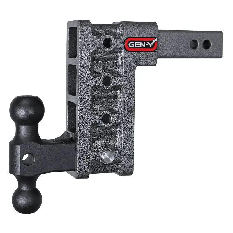 Gen-Y Mega Duty 7.5" Drop Hitch 16K W/ Versa-Ball Dual Mount For 2" Receiver 1