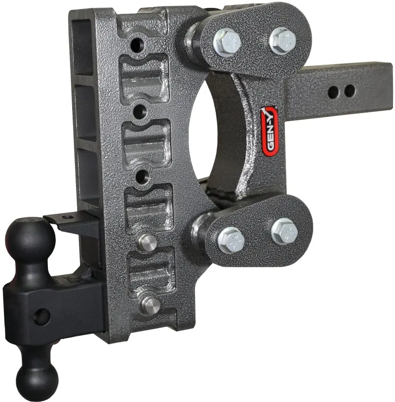 Gen-Y The Boss Torsion-Flex 9In Drop Hitch 32K Dual-Ball Pintle For 2.5In Receiver 1