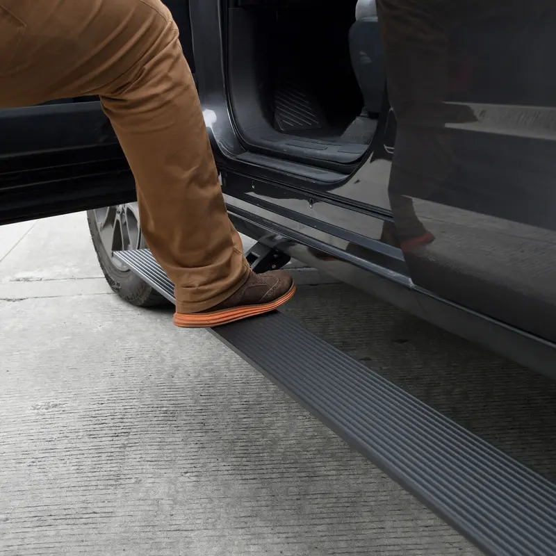 Go Rhino 20420687Pc- Realtruck Voltstep Electric Running Board Kit - Textured Black 1