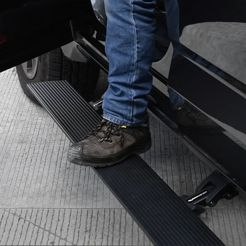 Go Rhino 20443587Pc - Realtruck Voltstep Electric Running Board Kit - Textured Black 2