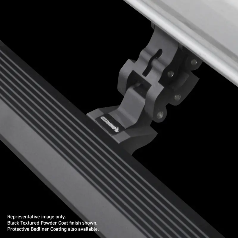 Go Rhino 20450572T - Realtruck Voltstep Electric Running Board Kit - Protective Bedliner Coating 2