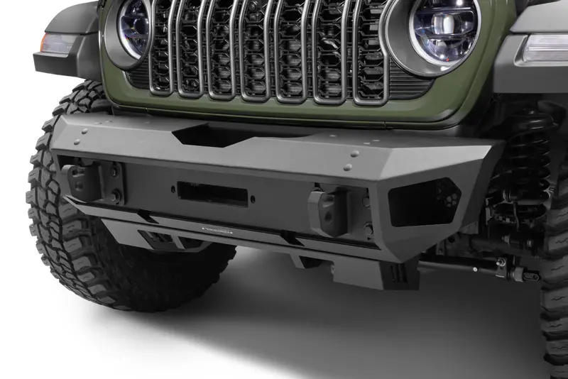 Go Rhino 230211T - Trailline Front Stubby Bumper - Textured Black 1