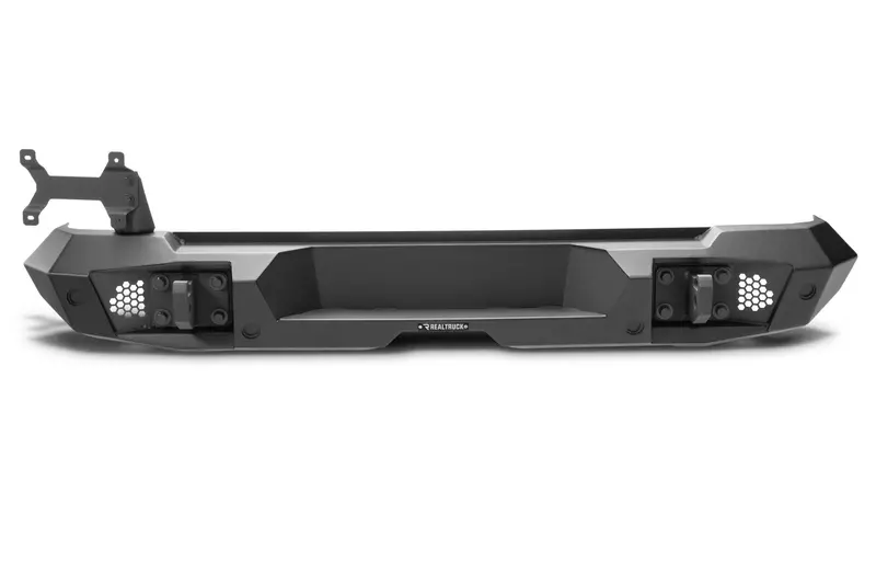 Go Rhino 274120T - Trailline Rear Full Width Bumper - Textured Black 1