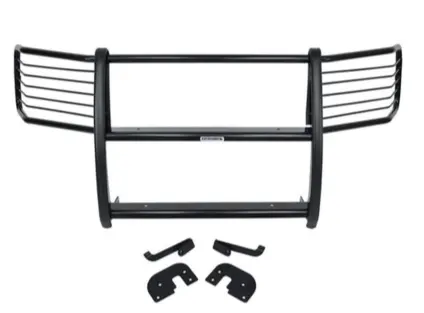 Go Rhino 3155Mb - 3000 Series Stepguard With Brush Guards - Black Powder Coat 1