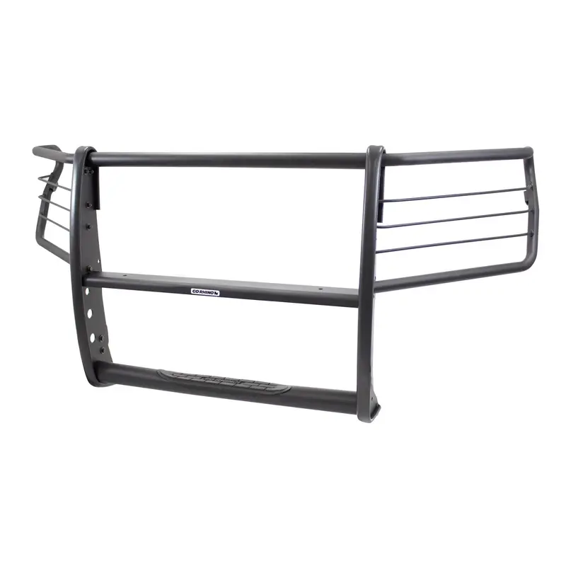 Go Rhino 3176Mt - 3100 Series Stepguard With Brush Guards - Textured Black 2