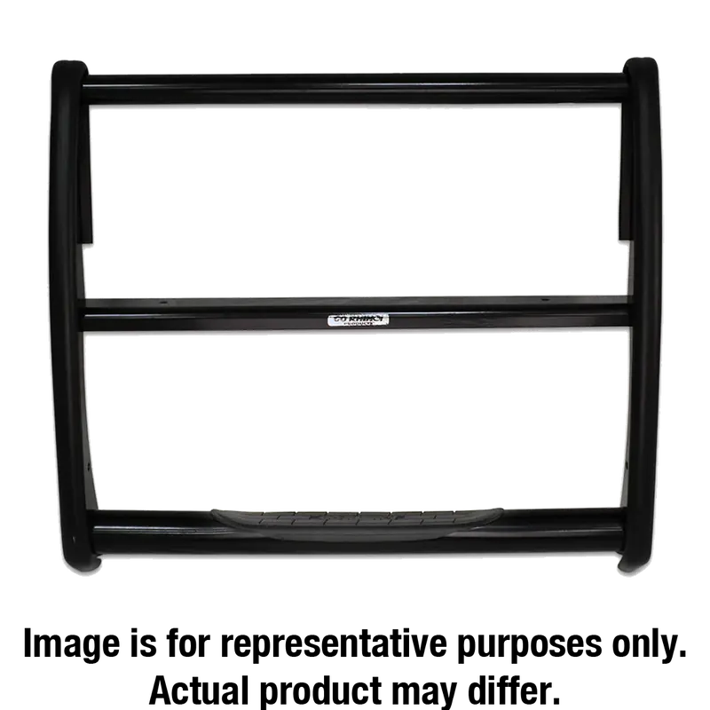 Go Rhino 3315B - 3000 Series Stepguard - Center Grille Guard Only - Black Powder Coat 1