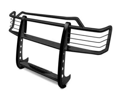 Go Rhino 3315Mb - 3000 Series Stepguard With Brush Guards - Black Powder Coat 1