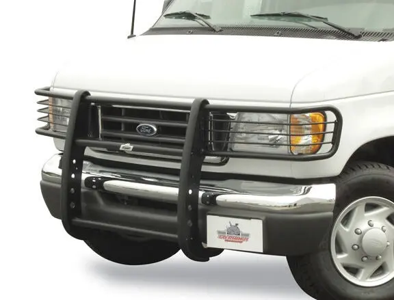 Go Rhino 3320Mb - 3000 Series Stepguard With Brush Guards - Black Powder Coat 2