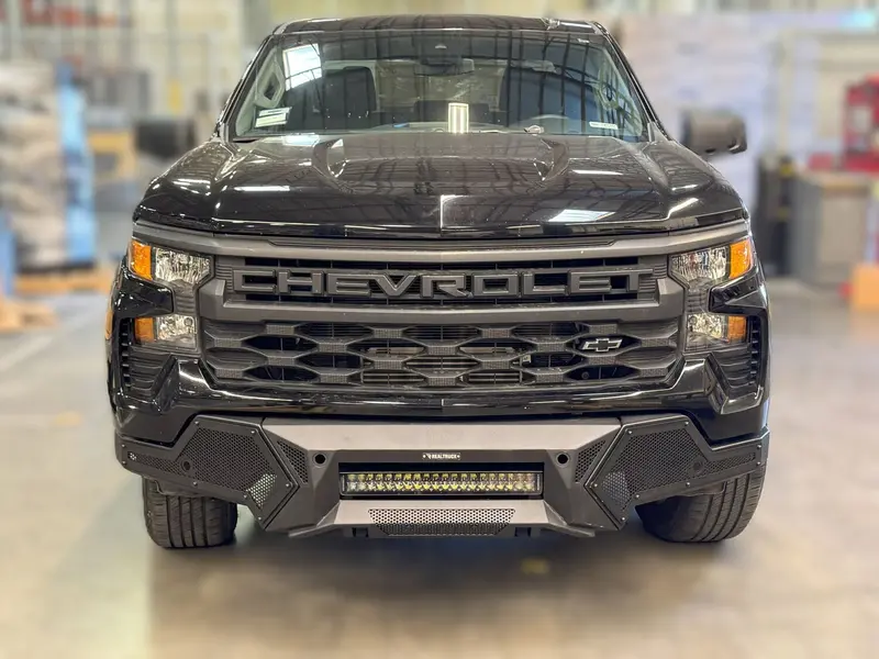 Go Rhino 341861T - Element Front Bumper W/Power Actuated Lightbar Mount -Textblk 1