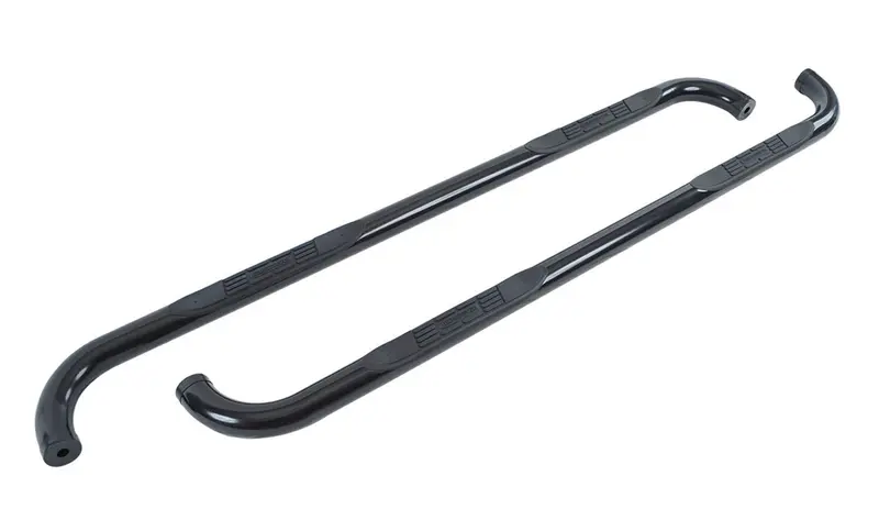 Go Rhino 4058B - 4000 Series Sidesteps With Mounting Bracket Kit - Powder Coat Black 1