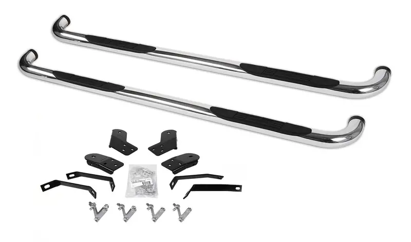 Go Rhino 4109Ps - 4000 Series Sidesteps With Mountins Bracket Kit - Polished Stainless Steel 2
