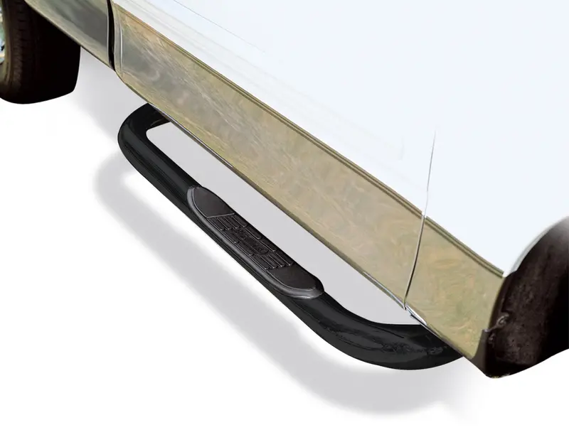 Go Rhino 4120B - 4000 Series Side Steps With Mounting Brackets Kit - Black 1