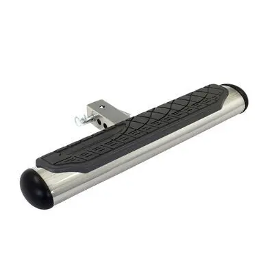 Go Rhino 460Ps - 4" Oval Hitch Step - Polished Stainless Steel 1