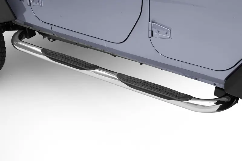 Go Rhino 4926C - 4000 Series Side Steps With Mounting Brackets Kit - Chrome - Chrome 1
