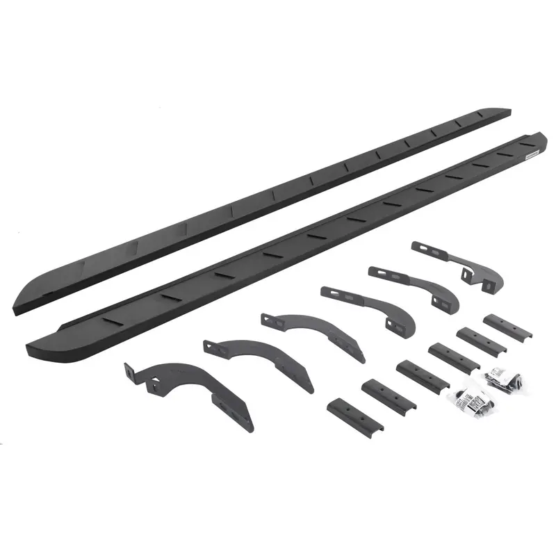 Go Rhino - 63443280Spc - Rb10 Slim Line Running Boards With Mounting Brackets Kit - Textured Black 1