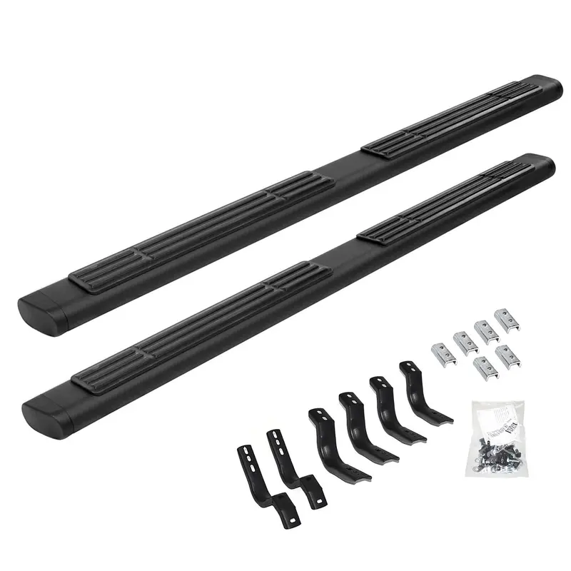 Go Rhino 684404687T - 6" Oe Xtreme Sidesteps With Mounting Bracket Kit - Textured Black 686404687T 2