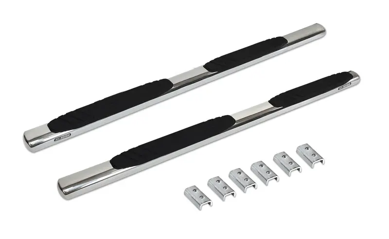 Go Rhino 684404780Ps - 4" Oe Xtreme Sidesteps With Mounting Bracket Kit - Polished Stainless Steel 1