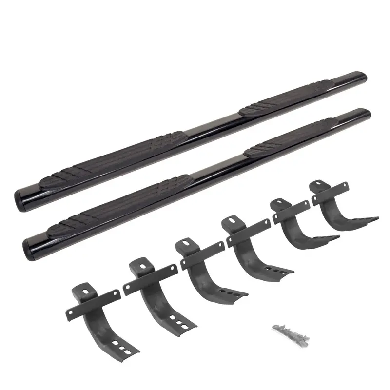 Go Rhino 684412971T - 4" Oe Xtreme Sidesteps With Mounting Bracket Kit - Textured Black 2