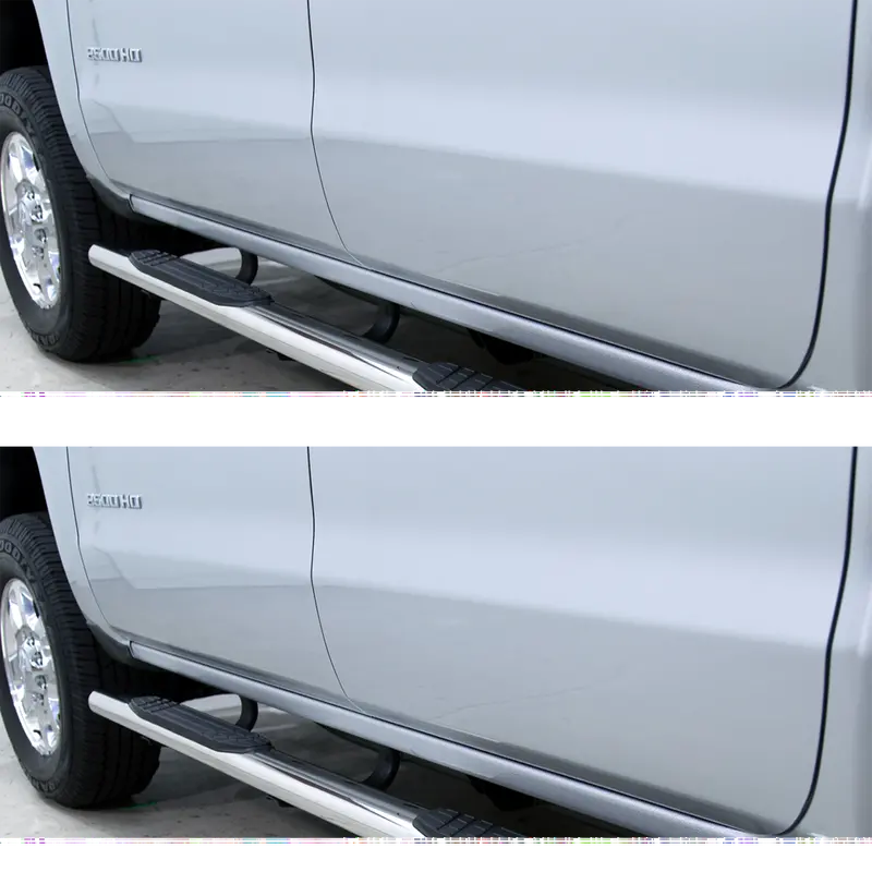 Go Rhino 684415580Ps - 4" Oe Xtreme Sidesteps With Mounting Bracket Kit - Polished Stainless Steel 2