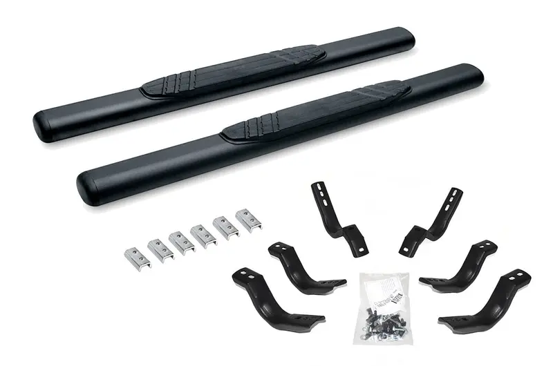 Go Rhino 684441552T - 4" Oe Xtreme Sidesteps With Mounting Bracket Kit - Textured Black 2