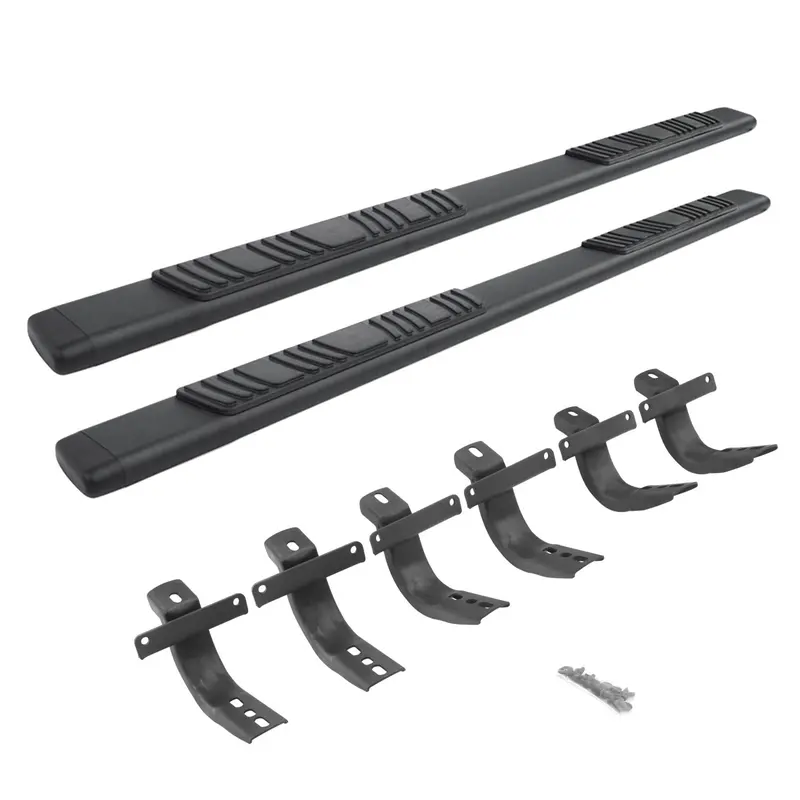 Go Rhino 685412971T - 5" Oe Xtreme Low Profile Sidesteps With Mounting Bracket Kit - Textured Black 2