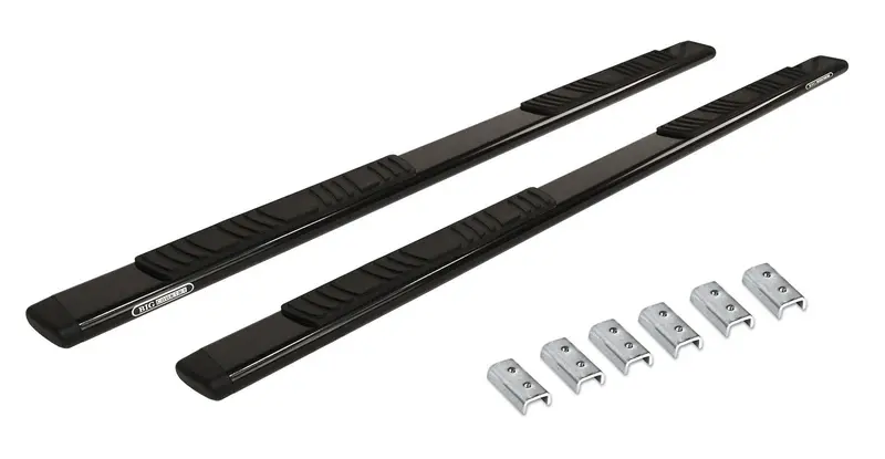 Go Rhino 685490367B - 5" Oe Xtreme Low Profile Sidesteps With Mounting Bracket Kit - Black Powder Coat 1