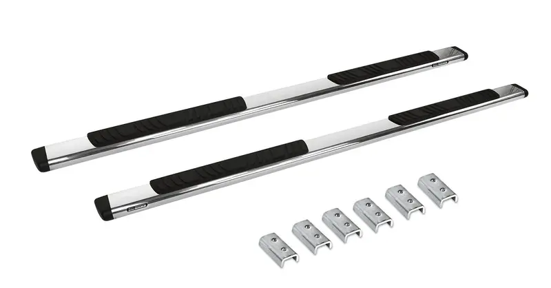 Go Rhino 685490367Ps - 5" Oe Xtreme Low Profilesidesteps With Mounting Bracket Kit - Polished Stainless Steel 2