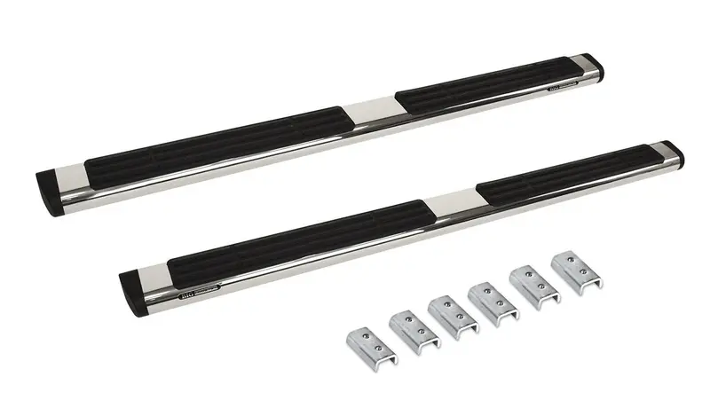 Go Rhino 686036880Ps - 6" Oe Xtreme Sidesteps With Mounting Bracket Kit - Polished Stainless Steel 1