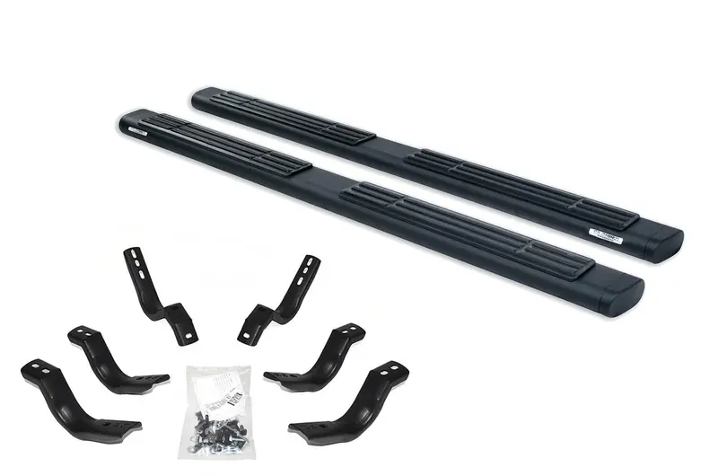 Go Rhino 686036880T - 6" Oe Xtreme Sidesteps With Mounting Bracket Kit - Textured Black 1