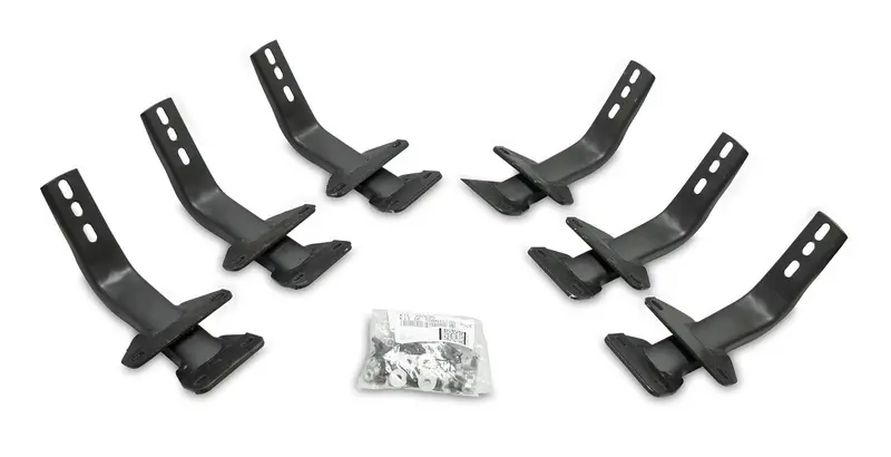 Go Rhino 6862415552T - 6" Oe Xtreme Ii Sidesteps With Mounting Bracket Kit - Textured Black 1