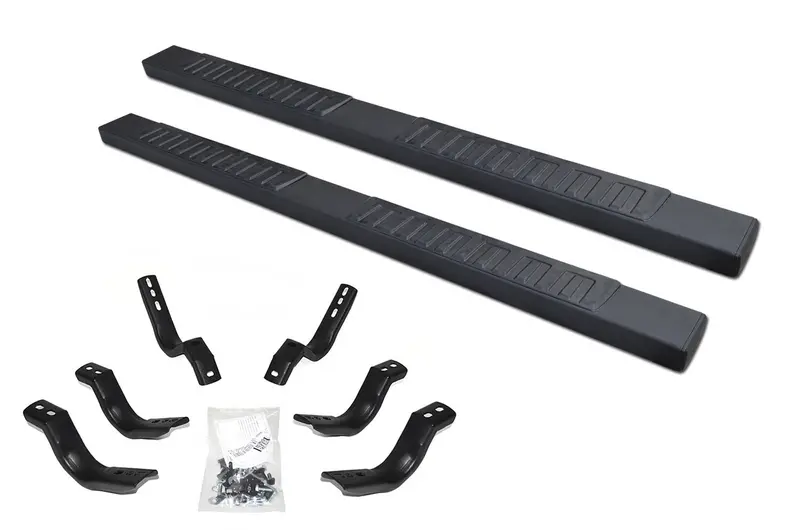 Go Rhino 6862449980T - 6" Oe Xtreme Ii Sidesteps With Mounting Bracket Kit - Textured Black 1