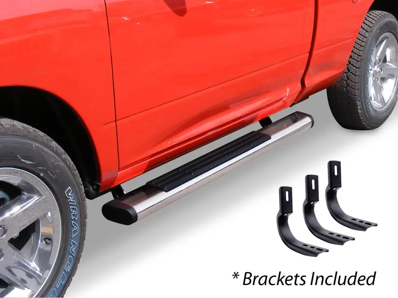 Go Rhino 686404552Ps - 6" Oe Xtreme Sidesteps With Mounting Bracket Kit - Polished Stainless Steel 1
