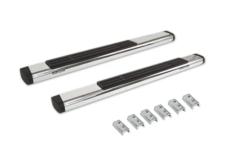 Go Rhino 686409952Ps - 6" Oe Xtreme Sidesteps With Mounting Bracket Kit - Polished Stainless Steel 2