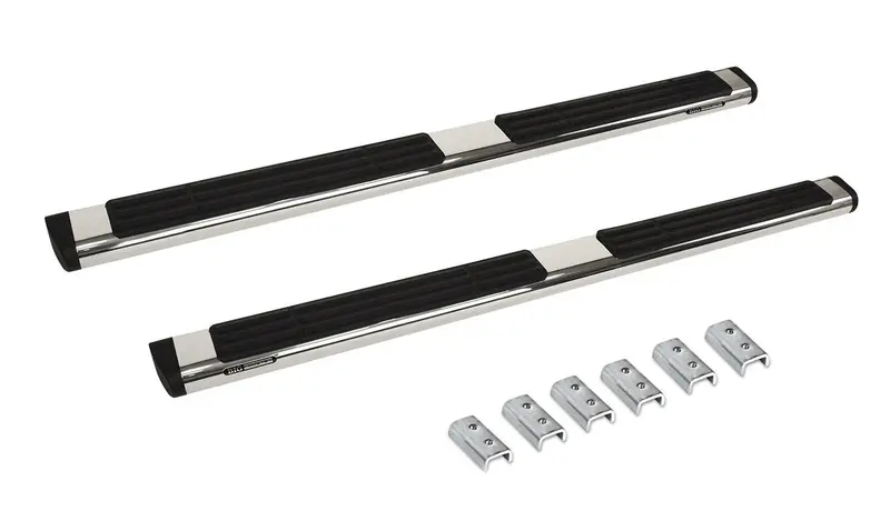Go Rhino 686409987Ps - 6" Oe Xtreme Sidesteps With Mounting Bracket Kit - Polished Stainless Steel 1