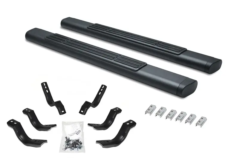 Go Rhino 686412652T - 6" Oe Xtreme Sidesteps With Mounting Bracket Kit - Textured Black 1